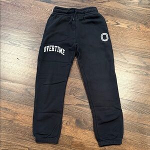 Kids Black Joggers